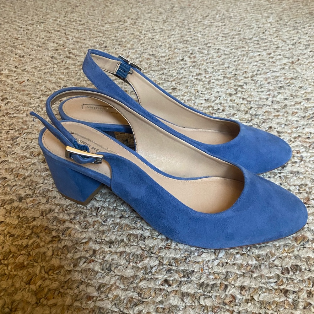 Antonio Melani Blue Size 7 Heel Shoes